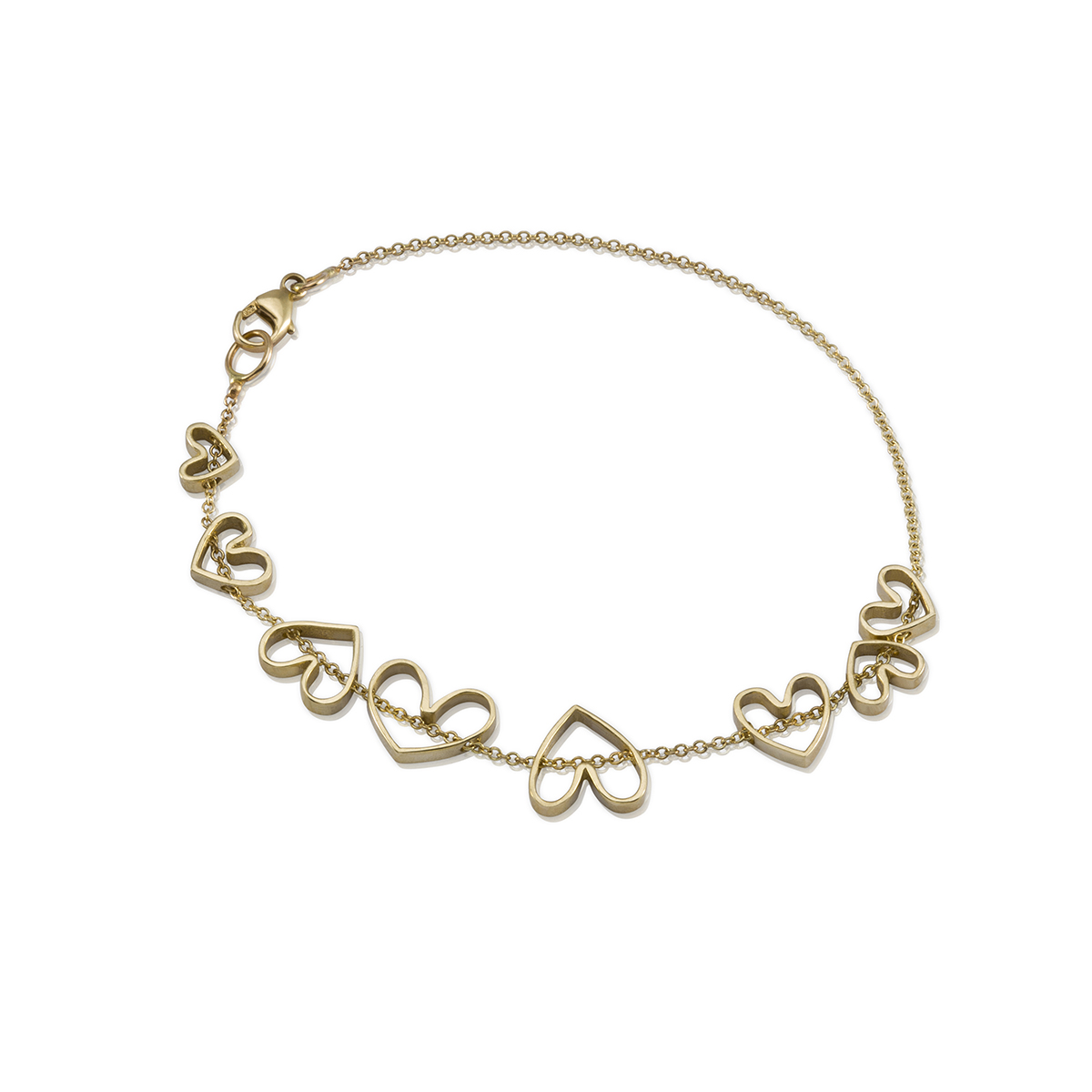 Gold Heart Bracelet