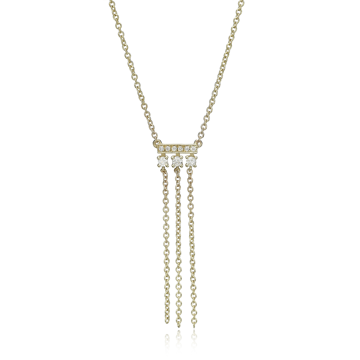 Bar Diamond Necklace