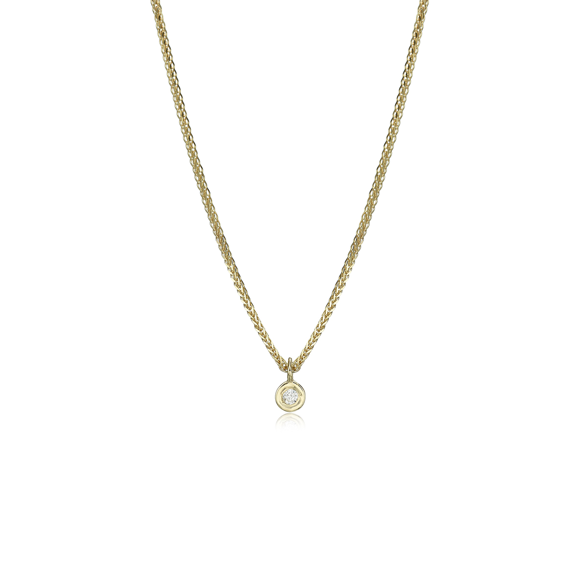 Delicate Diamond Necklace