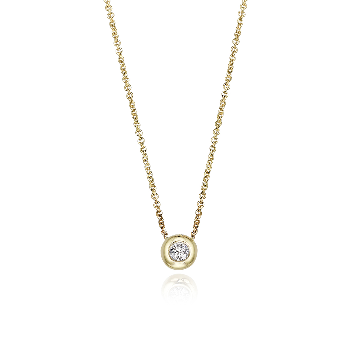 gold chain with diamond pendant men